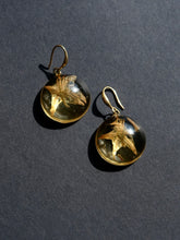 Load image into Gallery viewer, Nightshade Hoop Earrings
