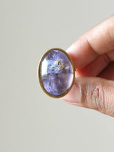 Load image into Gallery viewer, Larkspur Flower Petal Ring -2
