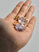 Load image into Gallery viewer, Larkspur Petal Stud Earrings
