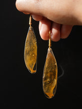 Load image into Gallery viewer, Wild Himalayan Sunflower Petal (As-Is) Earrings -2
