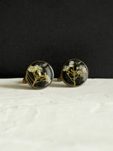 Load image into Gallery viewer, Alyssum Flower Sprig Cufflinks
