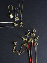 Load image into Gallery viewer, [RARE] Wild Himalayan Forget-Me-Not Flower Huggie Earrings
