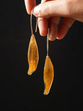 Load image into Gallery viewer, Wild Himalayan Sunflower Petal (As-Is) Earrings -1
