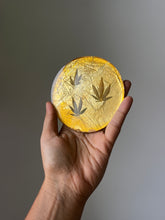 Load image into Gallery viewer, Golden Trio of Hemp Coaster
