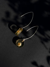 Load image into Gallery viewer, Dandelion Long Hook Earrings (925 Silver)
