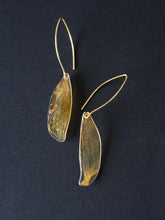 Load image into Gallery viewer, Wild Himalayan Sunflower Petal Hand-Sculpted Earrings -4
