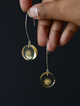 Load image into Gallery viewer, Dandelion Long Hook Earrings (925 Silver)
