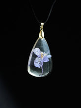 Load image into Gallery viewer, Larkspur Flower Pendant -4
