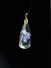 Load image into Gallery viewer, Larkspur Flower Pendant -4
