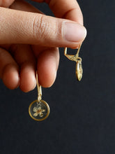 Load image into Gallery viewer, [RARE] Wild Himalayan Forget-Me-Not Flower Huggie Earrings
