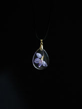 Load image into Gallery viewer, Larkspur Flower Pendant -3
