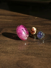 Load image into Gallery viewer, Larkspur Flower Petal Ring
