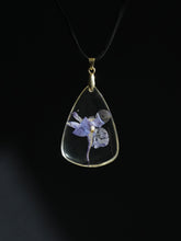 Load image into Gallery viewer, Larkspur Flower Pendant -4
