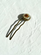Load image into Gallery viewer, Himalayan Daisy Flower Hair Fork / Juda Pin / Hair Bun Pin
