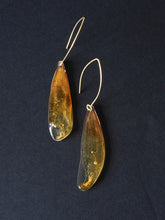 Load image into Gallery viewer, Wild Himalayan Sunflower Petal Hand-Sculpted Earrings -2
