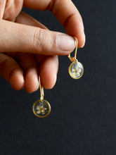 Load image into Gallery viewer, [RARE] Wild Himalayan Forget-Me-Not Flower Huggie Earrings
