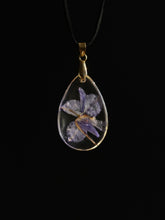 Load image into Gallery viewer, Larkspur Flower Pendant -1
