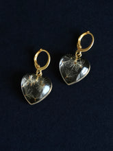 Load image into Gallery viewer, Dandelion Huggie Hoop Earrings -2
