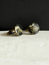 Load image into Gallery viewer, Alyssum Flower Sprig Cufflinks
