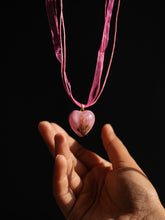 Load image into Gallery viewer, Peach Blossom Pollen Stems Pendant
