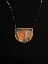 Load image into Gallery viewer, Orange Cosmos Flower Pendant -2
