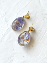 Load image into Gallery viewer, Larkspur Petal Stud Earrings
