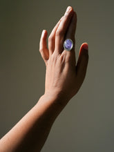 Load image into Gallery viewer, Larkspur Flower Petal Ring
