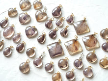 Load image into Gallery viewer, Pride of India Flower Petal Charms (Heart)
