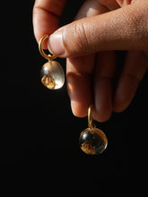 Load image into Gallery viewer, (Wild) Blackjack Flower Earrings -1
