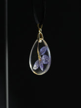 Load image into Gallery viewer, Larkspur Flower Pendant -3
