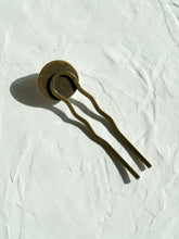 Load image into Gallery viewer, Verbena Flower Hair Fork / Juda Pin / Hair Bun Pin
