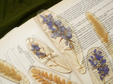 Load image into Gallery viewer, Larkspur Stem Hand-sculpted Bookmark
