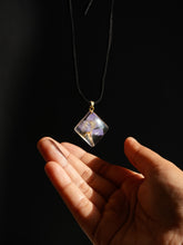 Load image into Gallery viewer, Larkspur Flower Pendant -2
