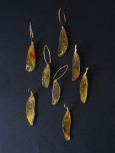 Load image into Gallery viewer, Wild Himalayan Sunflower Petal Hand-Sculpted Earrings -4
