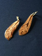Load image into Gallery viewer, Kachnar Flower Petals Hand-sculpted Hoop Earrings
