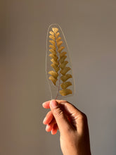 Load image into Gallery viewer, Fern Frond Frand Bookmark
