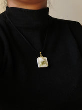 Load image into Gallery viewer, Wild Grass Flower Suede Cord Pendant -3
