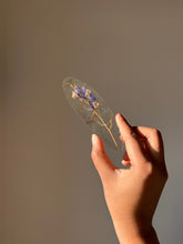 Load image into Gallery viewer, Larkspur Flower Stem (As-is) Bookmark -7
