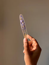 Load image into Gallery viewer, Larkspur Flower Stem (As-is) Bookmark -6
