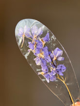 Load image into Gallery viewer, Larkspur Flower Stem (As-is) Bookmark -5
