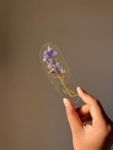 Load image into Gallery viewer, Larkspur Flower Stem (As-is) Bookmark -1
