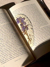 Load image into Gallery viewer, Larkspur Flower Stem (As-is) Bookmark -1
