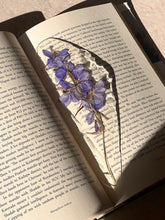 Load image into Gallery viewer, Larkspur Stem Hand-sculpted Bookmark
