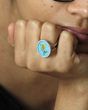 Load image into Gallery viewer, Sarso / Mustard Flower Ring - 5
