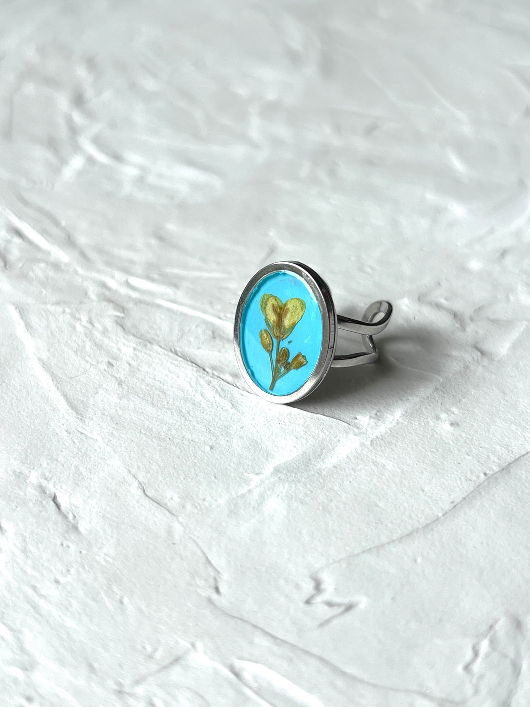 Sarso / Mustard Flower Ring - 5