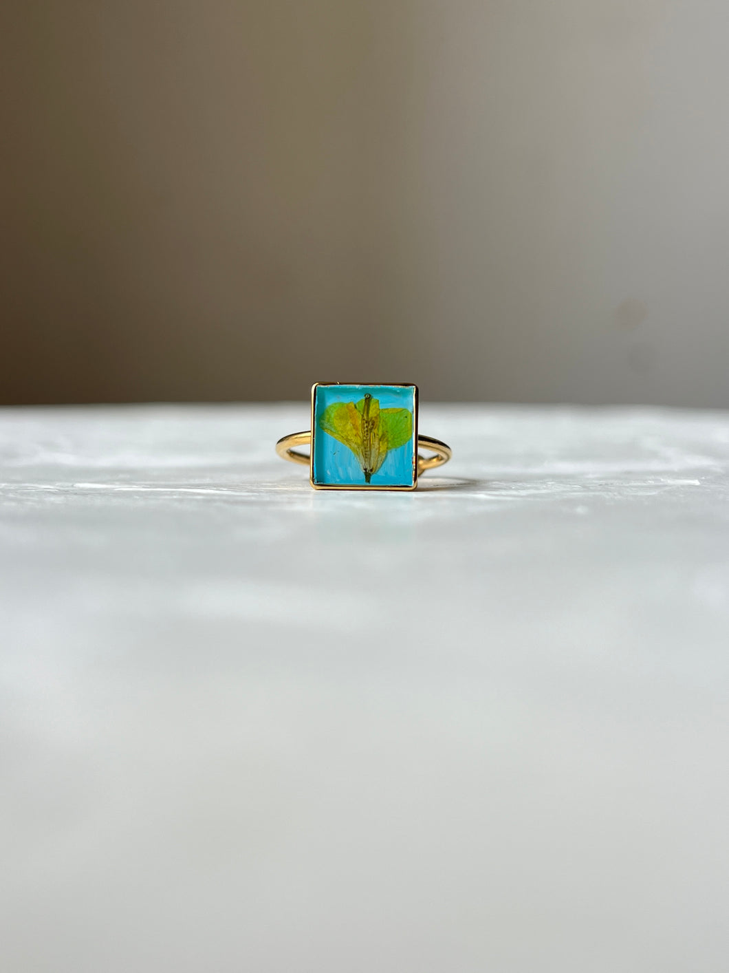 Sarso / Mustard Flower Ring - 4