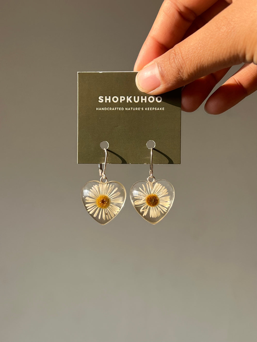 925 Himalayan Daisy Earrings -4