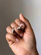 Load image into Gallery viewer, Mustard (Sarso) Flower Cufflinks
