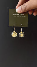 Load and play video in Gallery viewer, 925 Baby Dandelion Earrings -6
